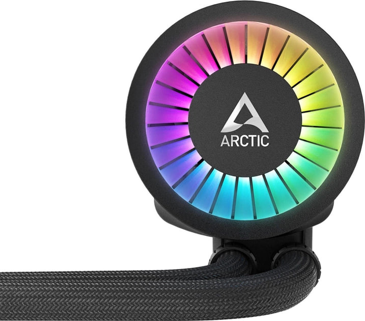 Водяное охлаждение Arctic Liquid Freezer III 280 A-RGB Black (ACFRE00143A)  Фото №2