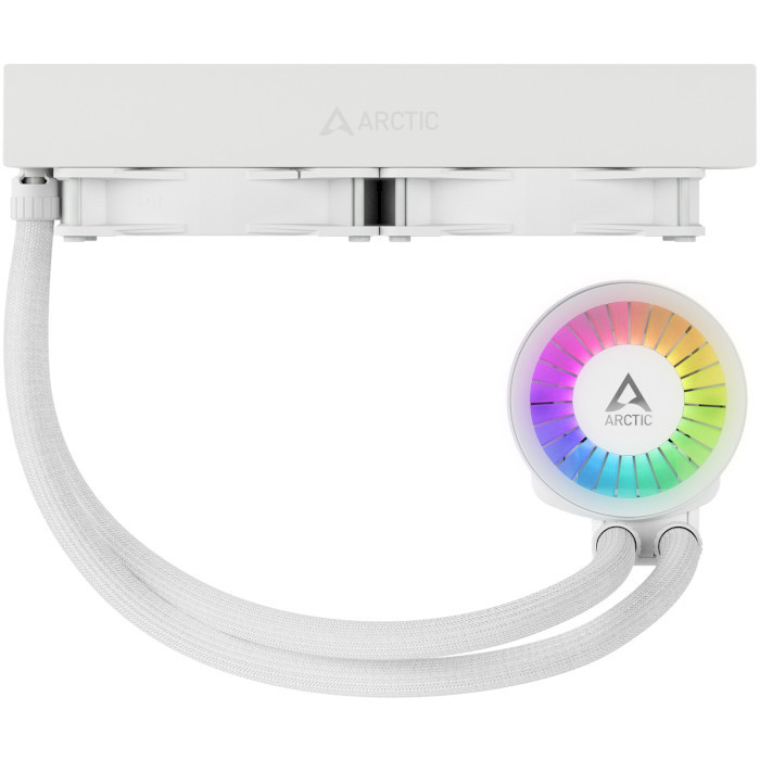 Водяное охлаждение Arctic Liquid Freezer III 240 A-RGB White (ACFRE00150A)  Фото №1