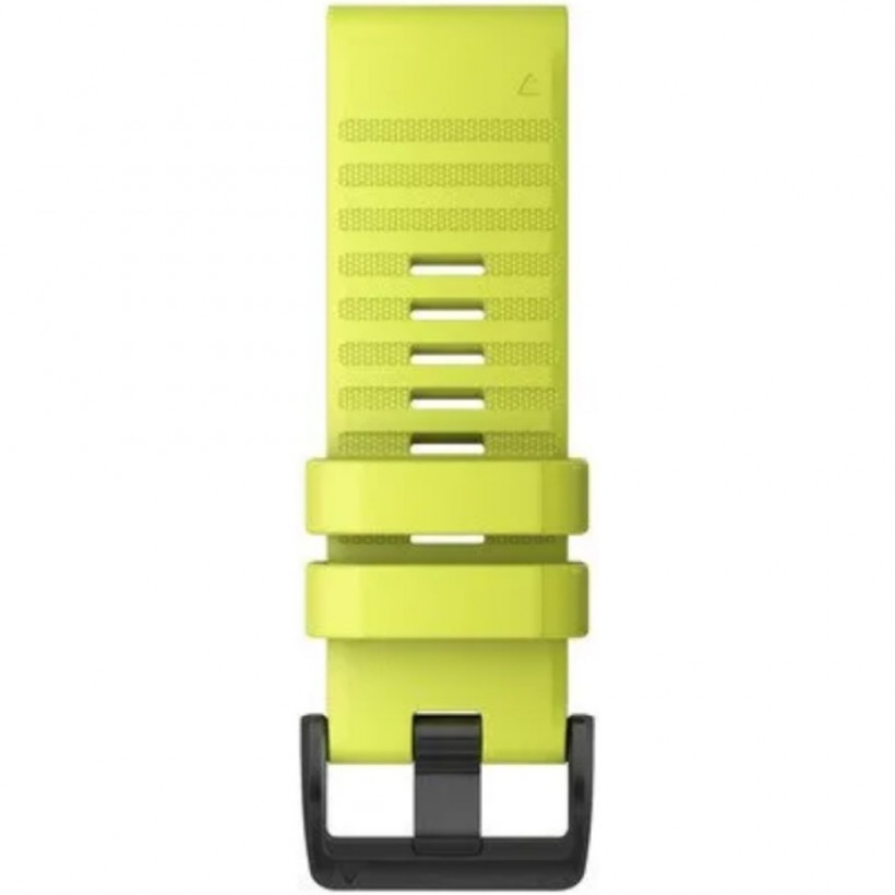 Ремешок Garmin Ремешок для Fenix ??6x 26mm QuickFit Amp Yellow Silicone bands (010-12864-04)  Фото №1