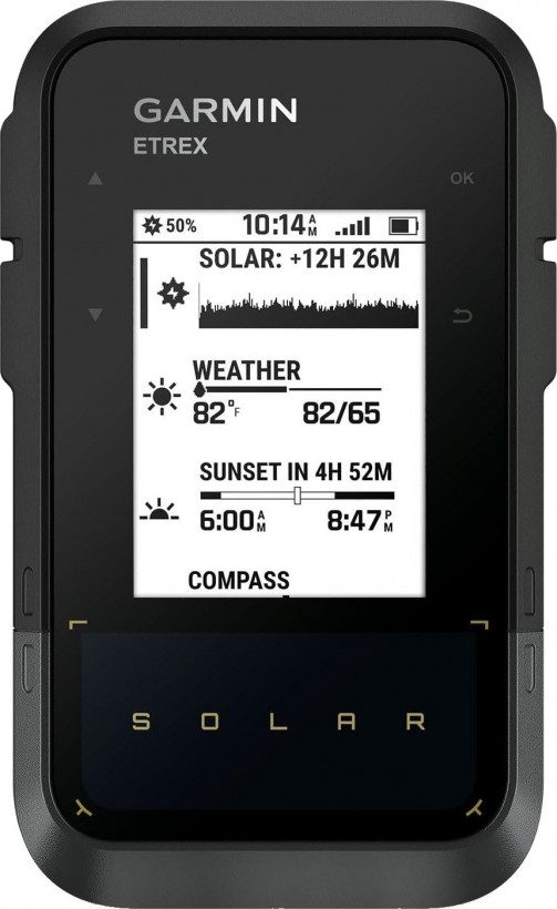 GPS-навигаторы Garmin eTrex Solar GPS (010-02782-00)  Фото №0