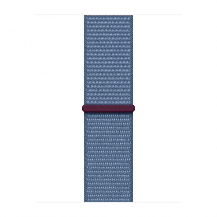 Смарт-годинник Apple Watch Series 9 GPS 41mm Starlight Aluminum Case w. Winter Blue Sport Loop (MR9K3)  Фото №0