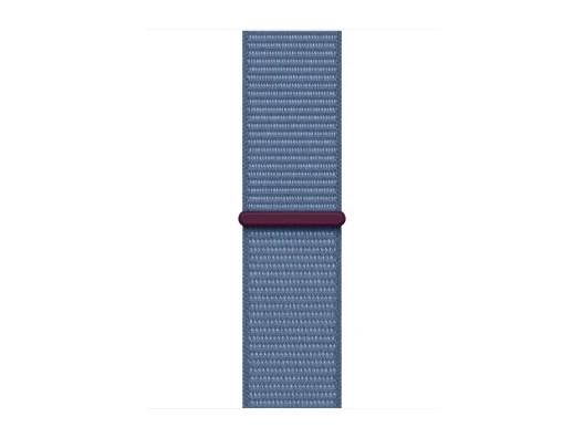 Смарт-годинник Apple Watch Series 9 GPS 41mm Starlight Aluminum Case w. Winter Blue Sport Loop (MR9K3)  Фото №4