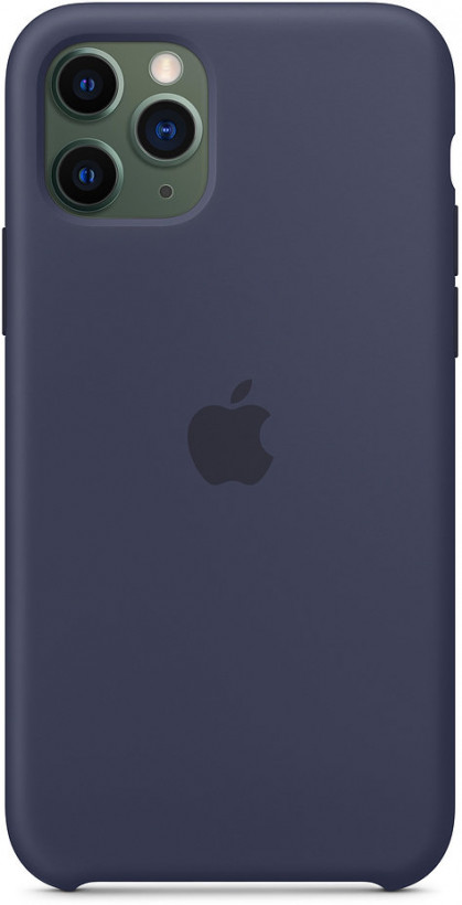 Чехол для смартфона Apple iPhone 11 Pro Silicone Case - Midnight Blue (MWYJ2)  Фото №3