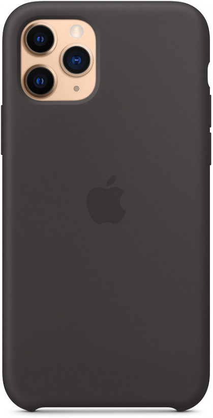 Чохол для смартфона Apple iPhone 11 Pro Silicone Case - Black (MWYN2)  Фото №4