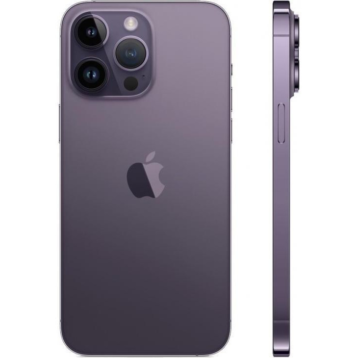 Смартфон Apple iPhone 14 Pro Max 128GB eSIM Deep Purple (MQ8R3)  Фото №0