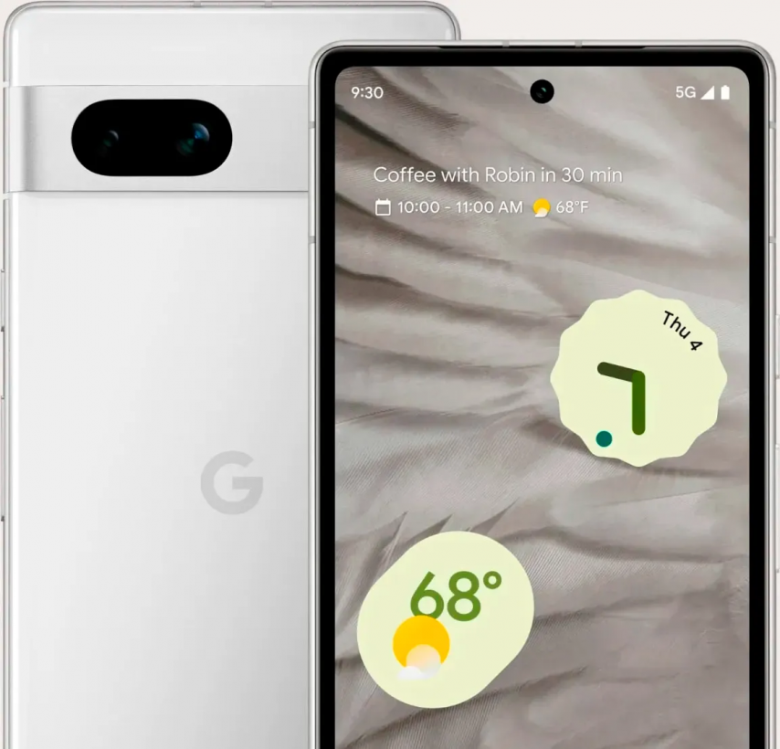 Смартфон Google Pixel 7a 8/128GB Snow USA  Фото №3