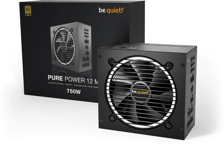 Блок питания be quiet! Pure Power 12M 750W (BN343)  Фото №5