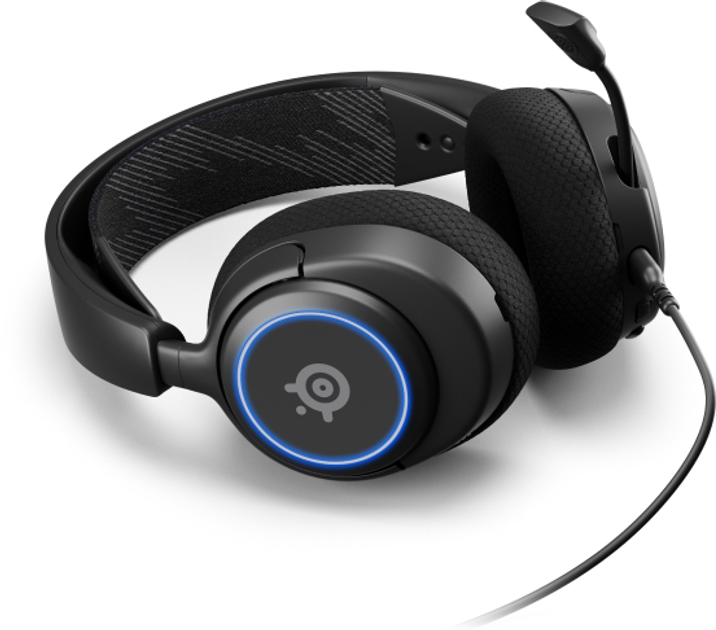 Наушники с микрофоном SteelSeries Arctis Nova 3 Black (61631)  Фото №3