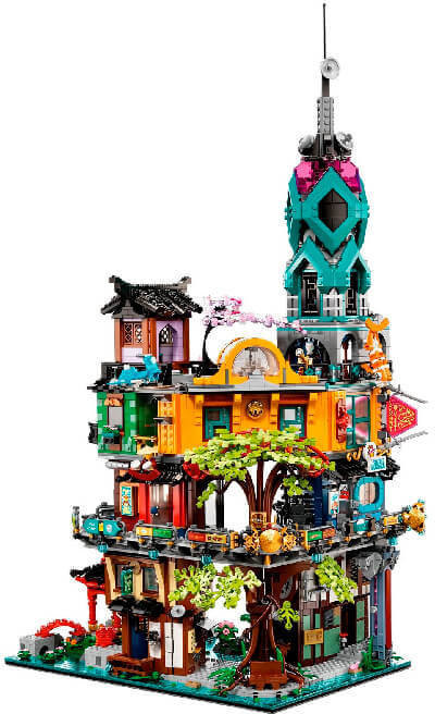 Блочный конструктор LEGO Ninjago Сады Ниндзяго (71741)  Фото №2