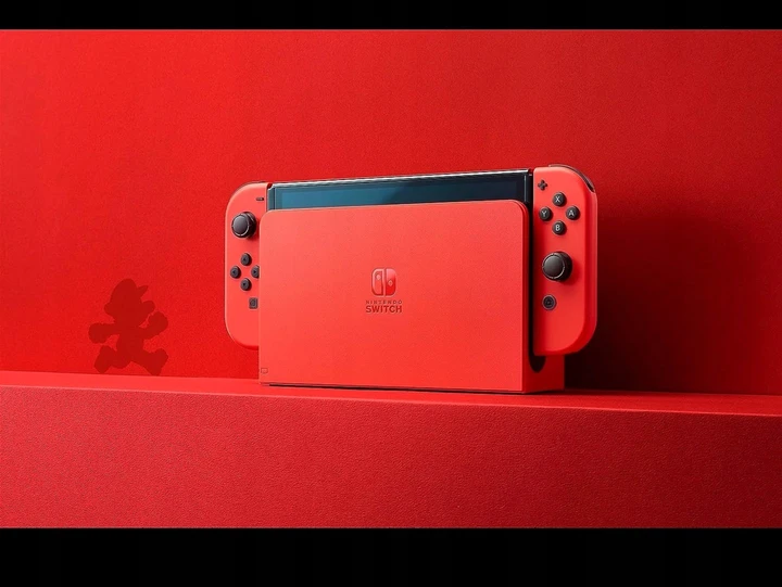 Портативная игровая приставка Nintendo Switch OLED Model Mario Red Edition (045496453633)  Фото №11