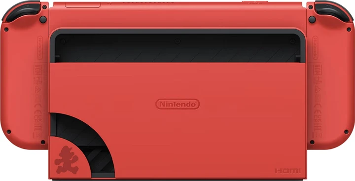 Портативная игровая приставка Nintendo Switch OLED Model Mario Red Edition (045496453633)  Фото №3