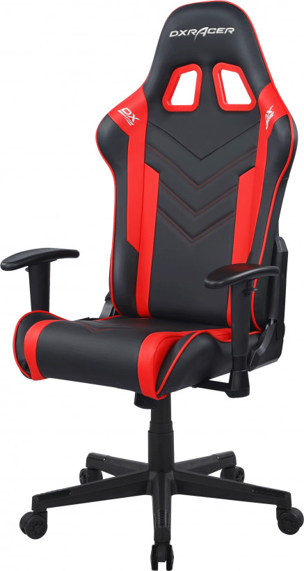 Крісло геймерське DXRACER P Series Black/Red (GC-G001-NR-C2-NVF Black/Red)  Фото №3