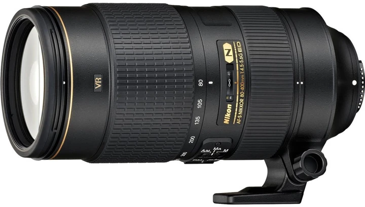 Длиннофокусный объектив Nikon AF-S Nikkor 80-400mm f/4,5-5,6G ED VR (JAA817DA)  Фото №0