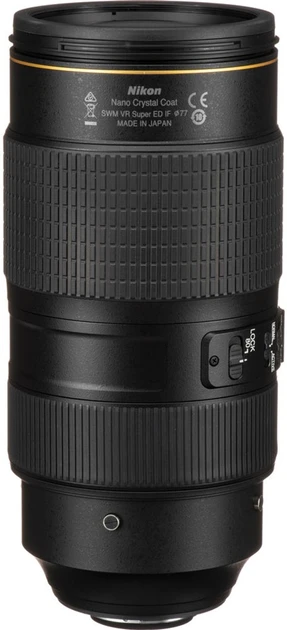 Длиннофокусный объектив Nikon AF-S Nikkor 80-400mm f/4,5-5,6G ED VR (JAA817DA)  Фото №3