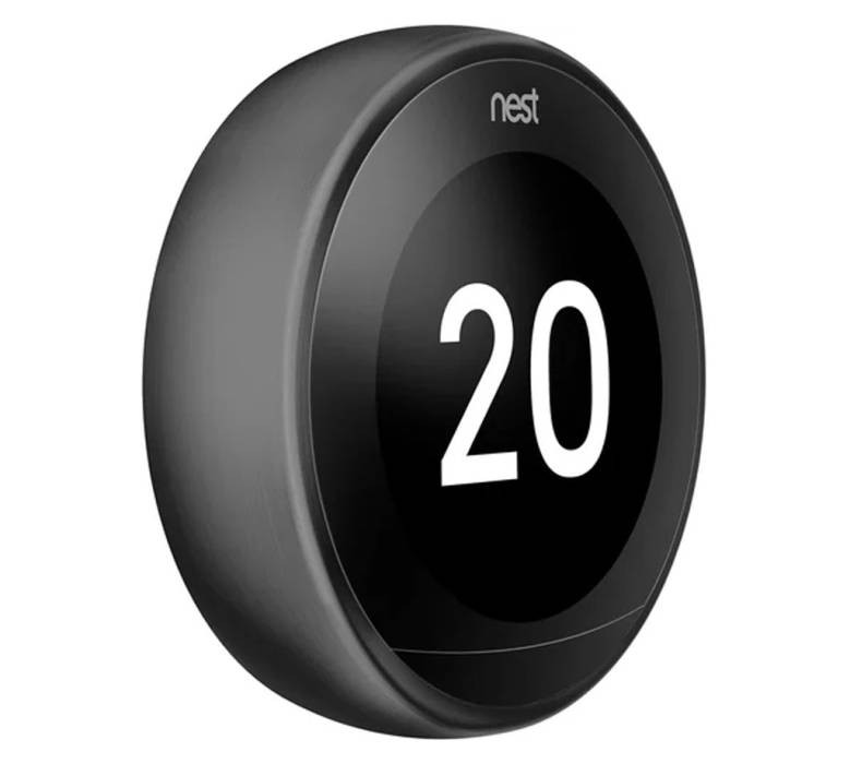 Теплый пол. Терморегулятор Google Nest Learning Thermostat 3rd Generation Black (T3029EX)  Фото №1