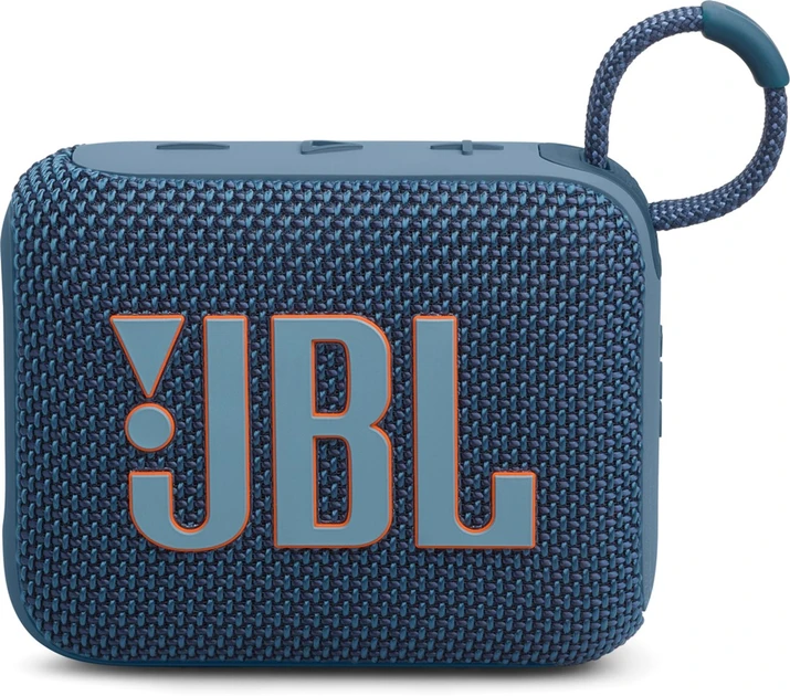 Портативная колонка JBL Go 4 Blя колонка JBL Go 4 Blue (JBLGO4BLU)  Фото №1