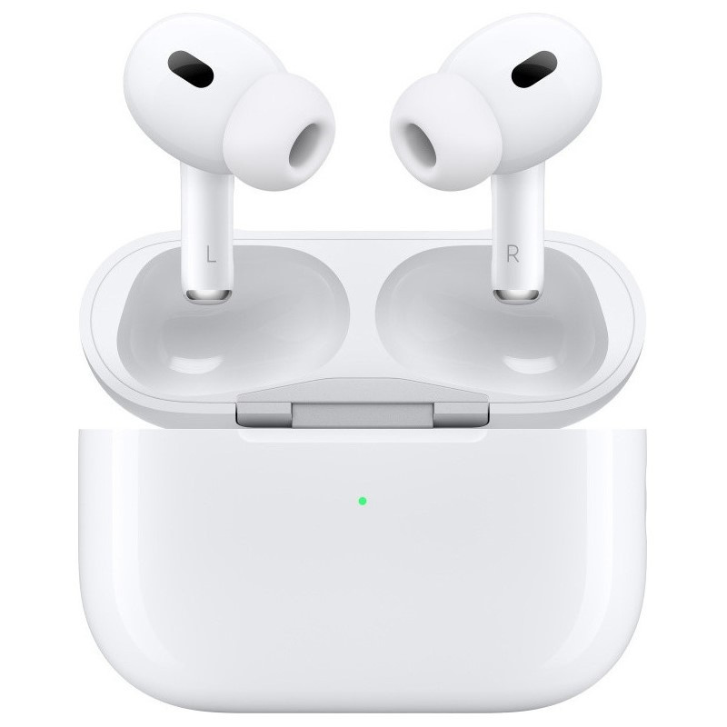 Навушники TWS Apple AirPods Pro 2nd generation with MagSafe Charging Case USB-C (MTJV3) (no Box)  Фото №0