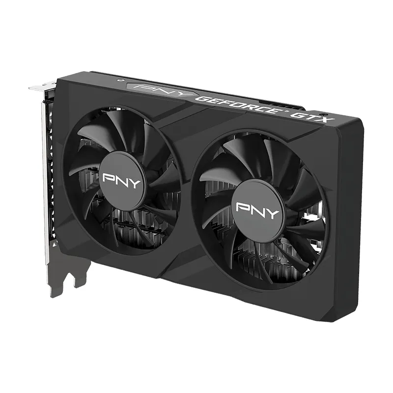 Відеокарта Pny GeForce GTX 1650 Dual Fan 4GB GDDR6 (VCG16514D6DFXPB1)  Фото №0