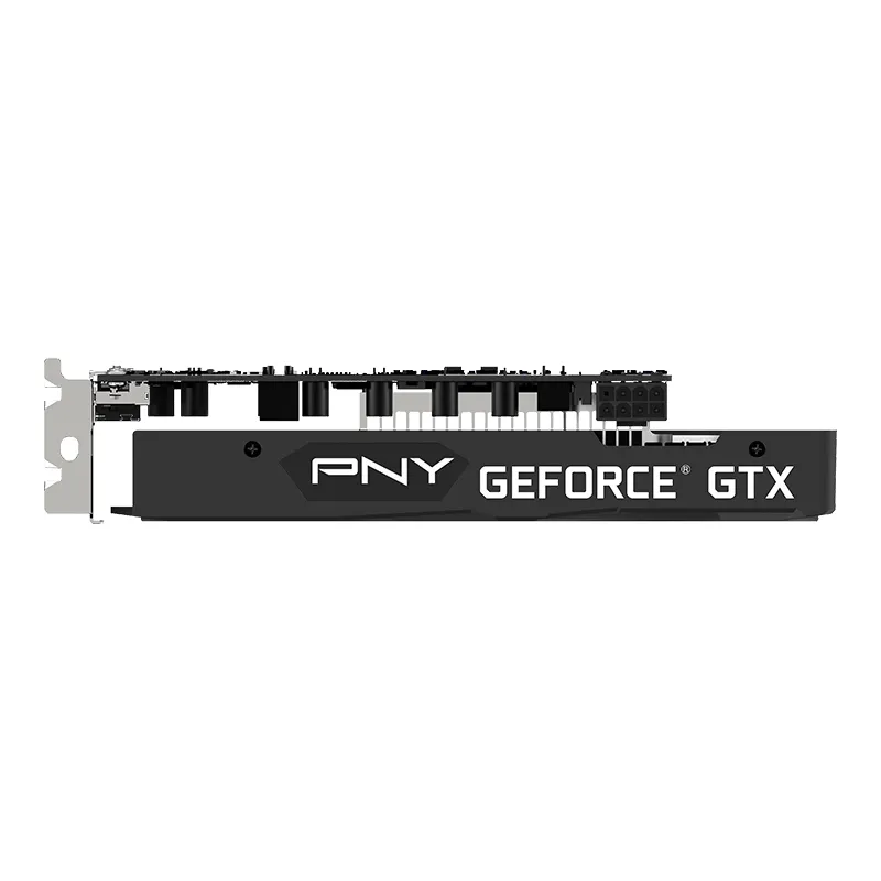 Відеокарта Pny GeForce GTX 1650 Dual Fan 4GB GDDR6 (VCG16514D6DFXPB1)  Фото №1