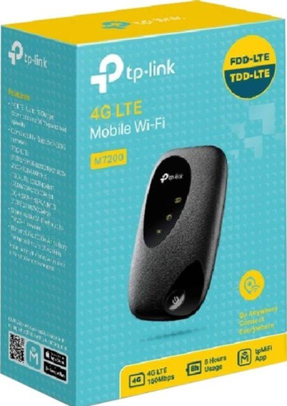 Модем 4G/3G + Wi-Fi роутер TP-Link M7200  Фото №1