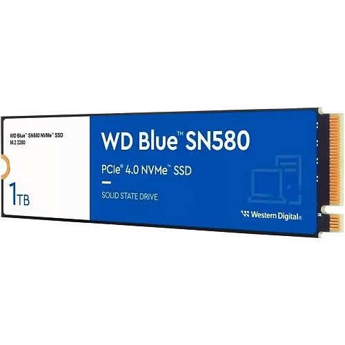 SSD накопичувач WD Blue SN580 1 TB (WDS100T3B0E)  Фото №0