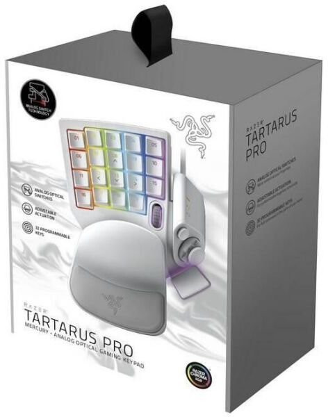 Клавіатура Razer Tartarus Pro Mercury (RZ07-03110200-R3M1)  Фото №3