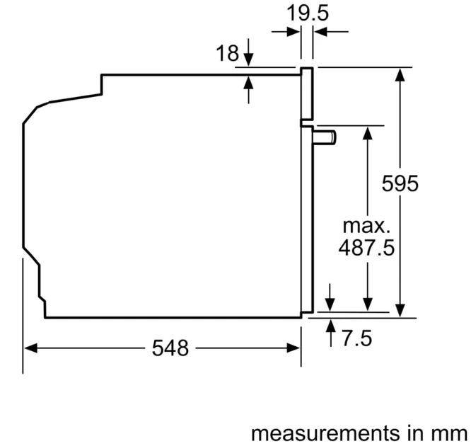 Духовка електрична Siemens HB774G1B1  Фото №6