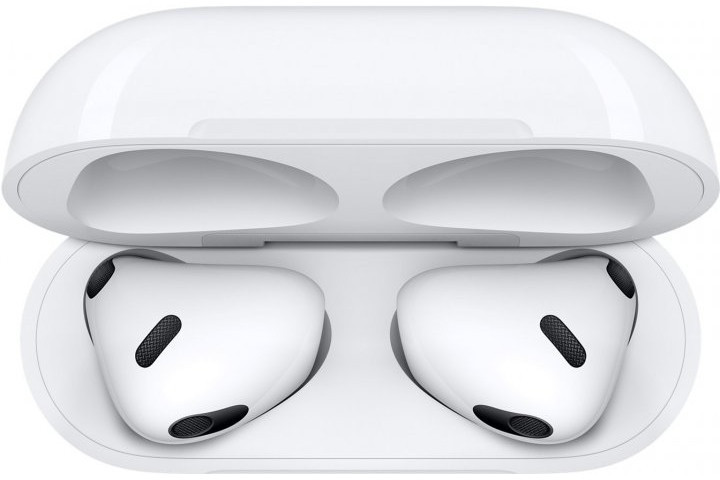 Наушники TWS Apple AirPods 3rd generation with Lightning Charging Case (MPNY3) (no Box)  Фото №0