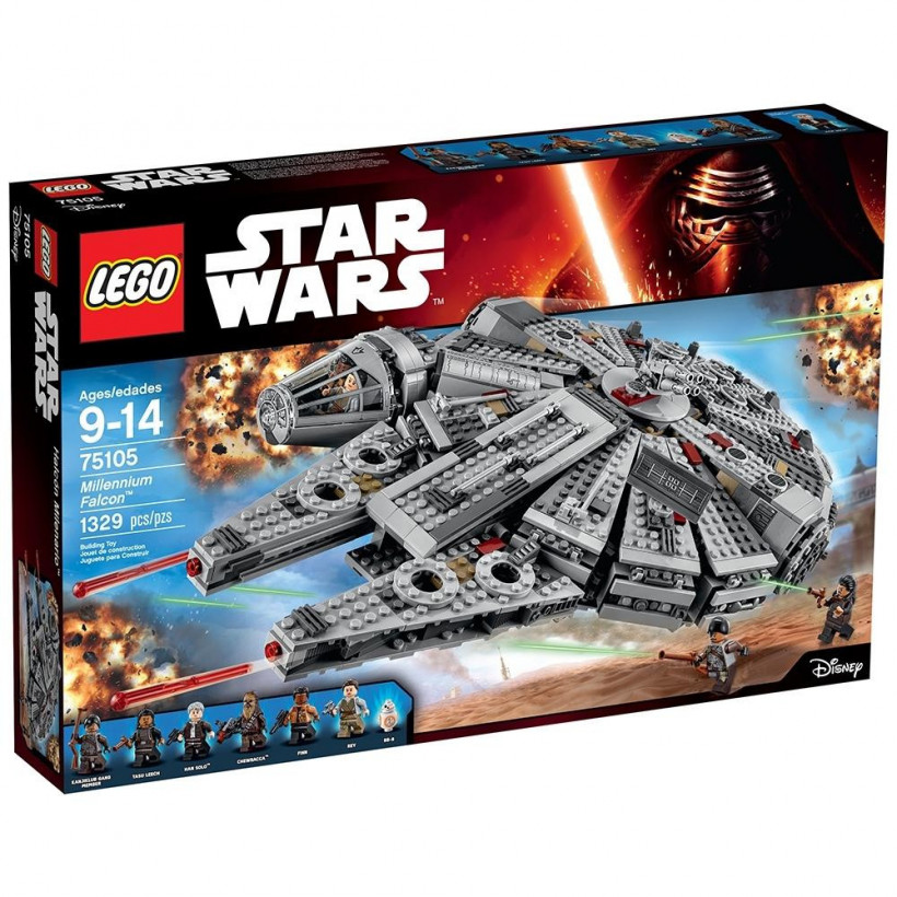 Блоковый конструктор LEGO Star Wars Тысячелетний сокол (75105)  Фото №0