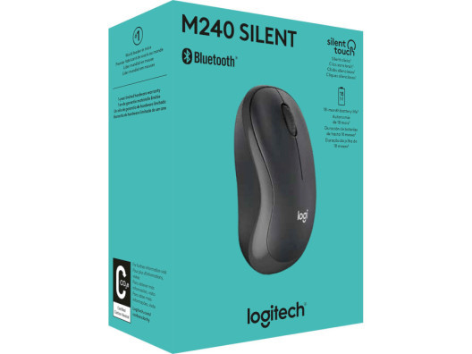 Мышь Logitech M240 Graphite (910-007119)  Фото №4