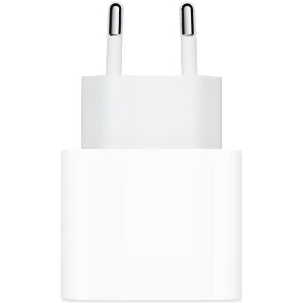 Мережевий зарядний пристрій Apple 20W USB-C White (MHJA3)  Фото №2