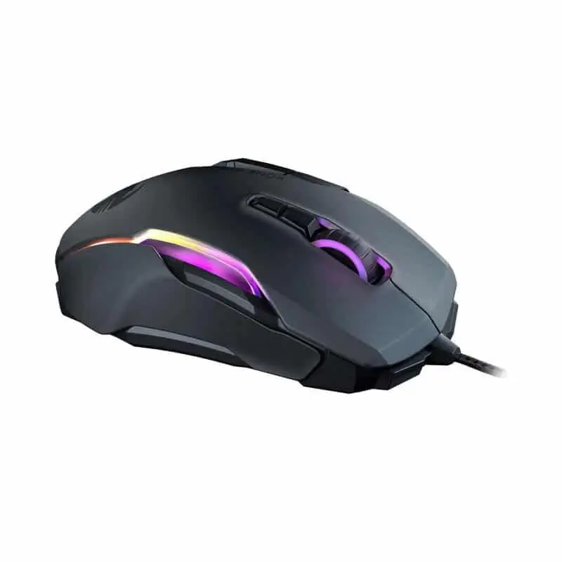 Мышь беспроводная Roccat Kone AIMO Remastered Black Black (ROC-11-820-BE)  Фото №0