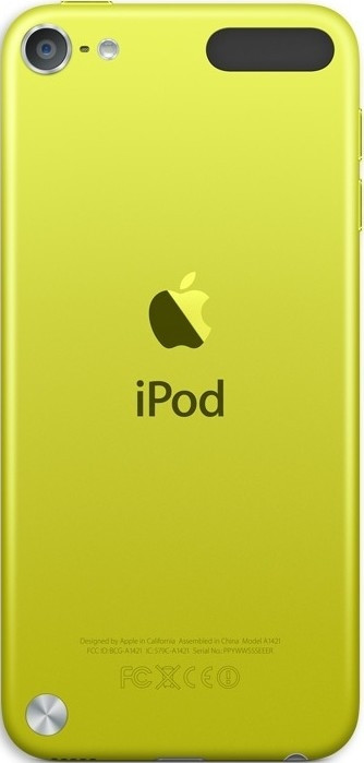 Мультимедійний портативний програвач Apple iPod touch 5Gen 32GB Yellow (MD714)  Фото №1