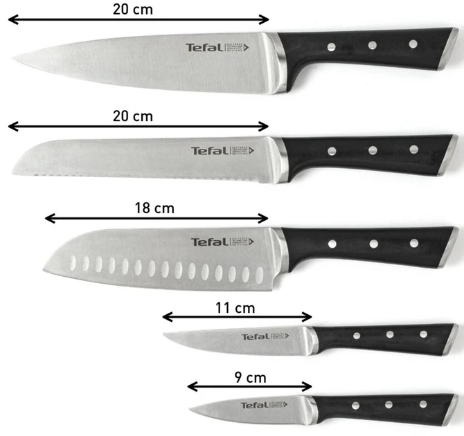 Набор ножей из 6 предметов Tefal Ice Force K232S5  Фото №9