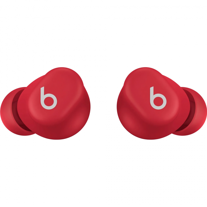 Навушники TWS Beats by Dr. Dre Solo Buds Transparent Red (MUW03)  Фото №2