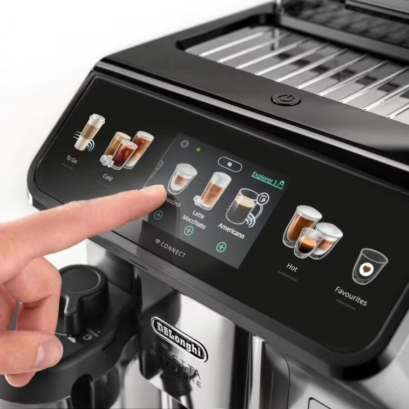 Кавомашина автоматична Delonghi Eletta Explore ECAM 450.65.S  Фото №1