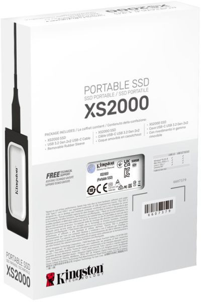 SSD накопитель Kingston XS2000 2TB (SXS2000/2000G)  Фото №8