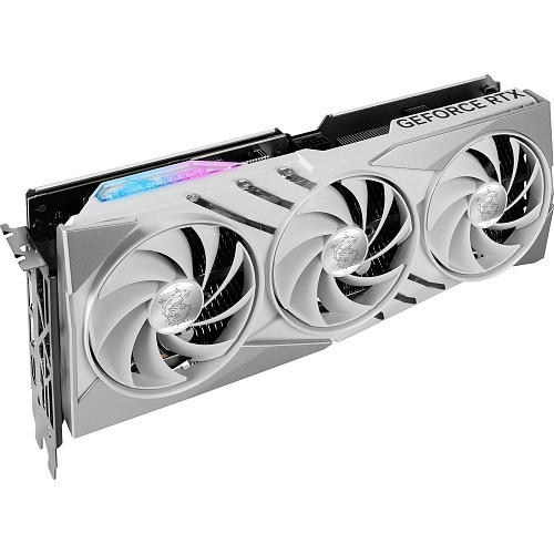 Видеокарта MSI GeForce RTX 4070 Ti SUPER 16G GAMING X SLIM WHITE  Фото №3