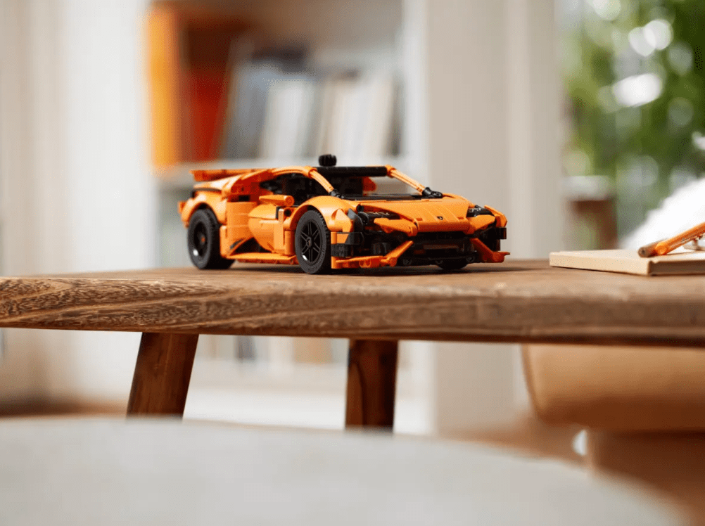 Авто-конструктор LEGO Lamborghini Huracan Tecnica Оранжевый (42196)  Фото №4