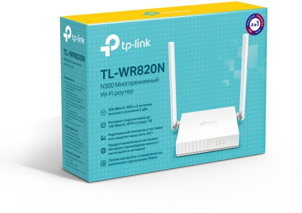 Бездротовий маршрутизатор (роутер) TP-Link TL-WR820N  Фото №2