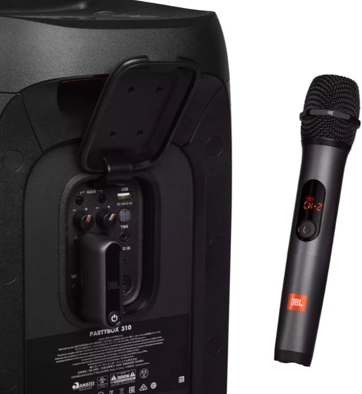 Мікрофон вокальний JBL Partybox Wireless Microphone (JBLWIRELESSMIC)  Фото №5