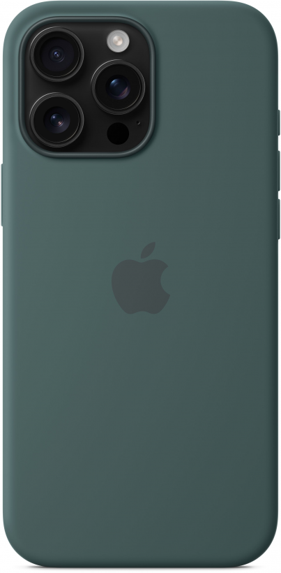 Чохол для смартфона Apple iPhone 16 Silicone Case with MagSafe - Lake Green (MYY83)  Фото №2