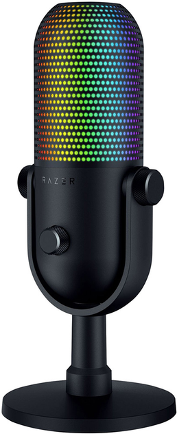 Мікрофон для ПК/ для стрімінгу, подкастів Razer Seiren V3 Chroma Black (RZ19-05060100-R3M1)  Фото №3