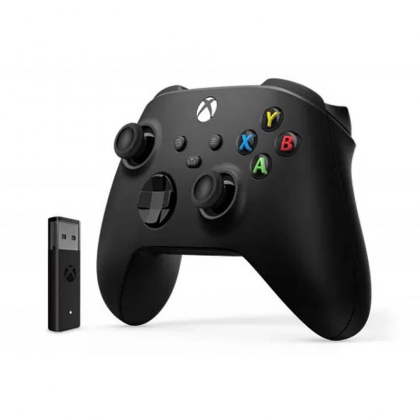 Геймпад Microsoft Xbox Series X S Wireless Controller S Wireless Controller Carbon Black + Wireless Adapter для Windows  Фото №2