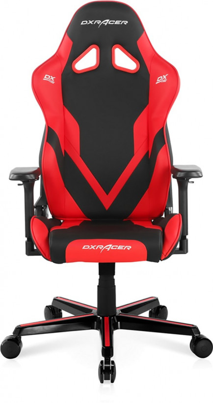 Крісло геймерське DXRACER G-series D8100 Black/Red (GC-G001-NR-C2-NVF)  Фото №0