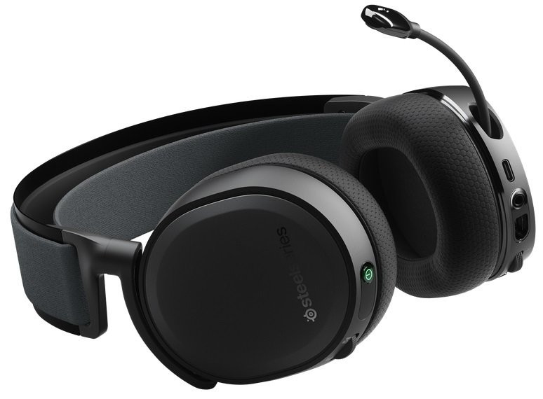 Игровая гарнитура SteelSeries Arctis 7+ WL Black (61470_SS)  Фото №0