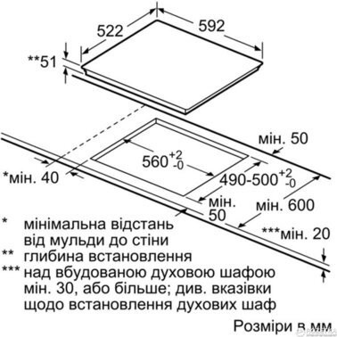 Варильна поверхня електрична Bosch PXE651FC1E  Фото №1