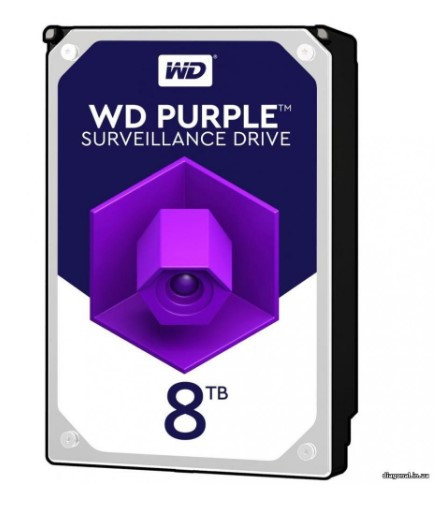 Жесткий диск WD Purple 8 TB (WD82PURZ)  Фото №1