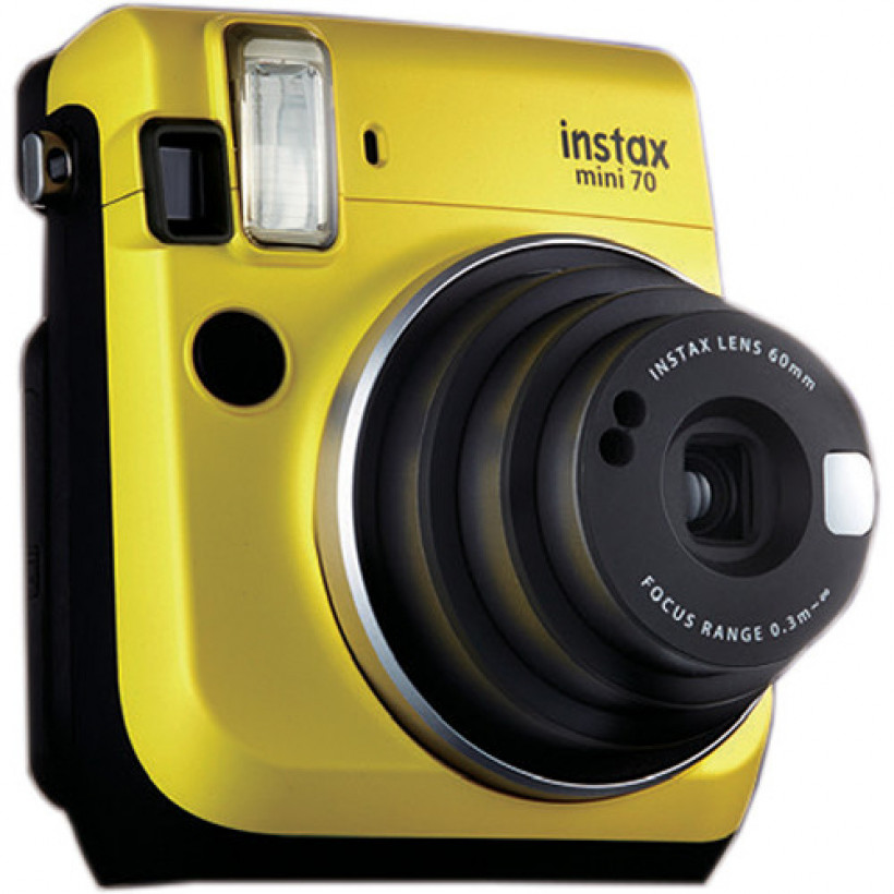 Фотокамера моментальной печати Fujifilm Instax Mini 70 Yellow EX D  Фото №0