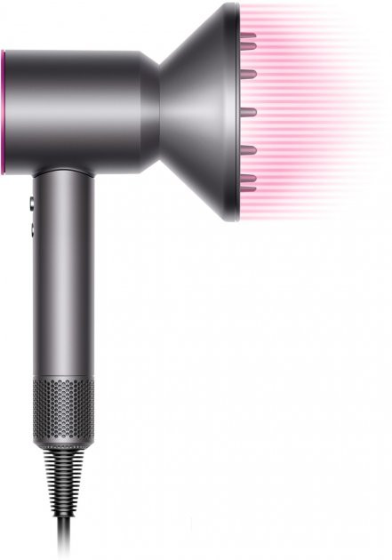 Фен Dyson HD07 Supersonic Hair Dryer Iron/Fuchsia  Фото №1